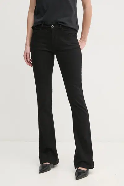 Rifle Pepe Jeans MID RISE FLARE NEW PIMLICO dámske, stredne vysoký pás, PL211812