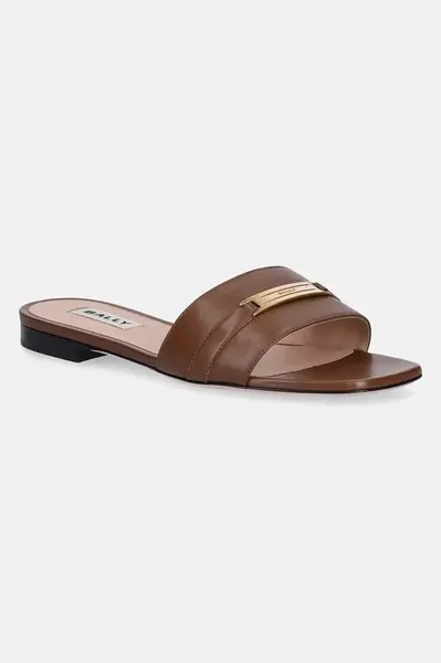 Bally Kožené šľapky Bally