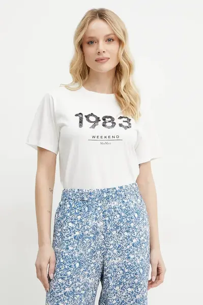 Bavlnené tričko Weekend Max Mara