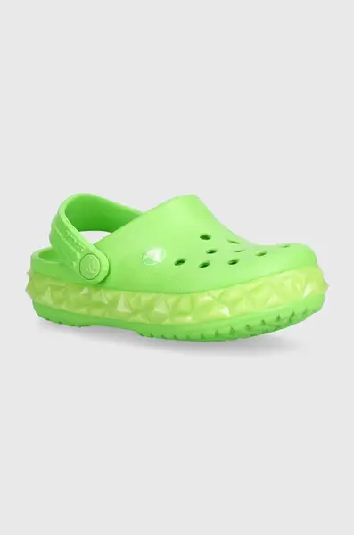Detské šľapky Crocs Geometric Glow Band