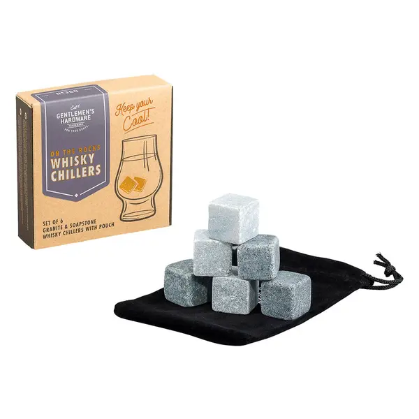 Gentelmen's Hardware Chladiace kocky do whisky (6-pak)