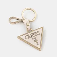 Kľúčenka Guess béžová farba