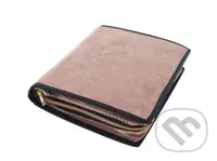 Obal na knihu se zipem: Hnědý