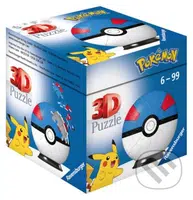 3D Puzzle-Ball - Pokémon Motiv 2 - puzzle z kategorie 3D puzzle
