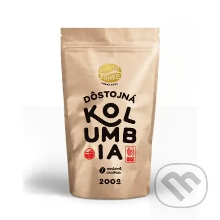 Kolumbia "Dôstojná" (zrnková káva, 200g)