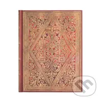 Paperblanks - zápisník Golden Pathway (ultra, linajkovaný, elastické zatváranie)