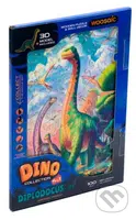 Diplodocus (Unidragon drevené puzzle) - puzzle z kategorie 60 - 300 dílků
