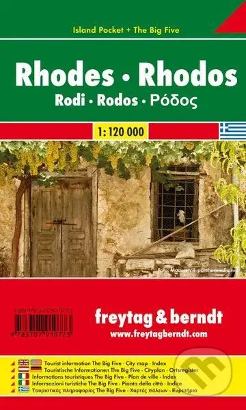 Rhodes/Rhodos 1:120 000 (Island Pocket + The Big Five Griechenland)