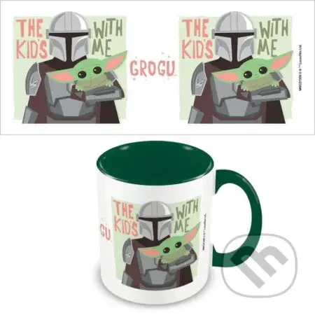 Mandalorian Hrnček 315 ml - The Kids With Me