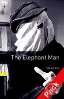 Library 1 - The Elephant Man with Audio Mp3 Pack (Oxford Bookworms (New Edition)) - kniha z kategorie Jazykové učebnice a slovníky