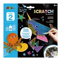 Škrabací obrázky - Level 2 Oceán