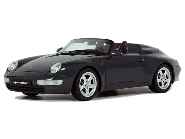 Porsche 993 Speedster Black 1/18 Model Car by GT Spirit