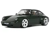 2024 Porsche 911 Strosek Mega 30 Green 1/18 Model Car by GT Spirit