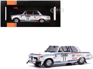 BMW 2002 11 Achim Warmbold - Jean Todt "RAC Rally" (1973) 1/18 Diecast Model Car by IXO Models
