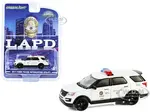 2017 Ford Police Interceptor Utility "LAPD (Los Angeles Police Department) Bomb Detection K-9 Unit" White "Hobby Exclusive" Series 1/64 Diecast Model