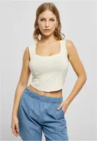 Women's Short Corsage Top whitesand
