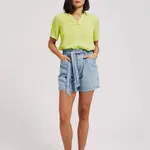 Dámské džínové šortky MOODO - světle modrá