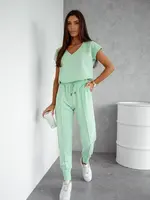 Resti Venera women's mint set - cotton comfort with Italian elegance