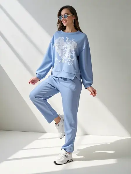 Resti Women's viscose set with print