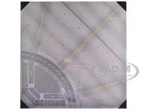 Airport Apron/Tower Cardboard Ground Plates for 1/200 Scale Models by Herpa