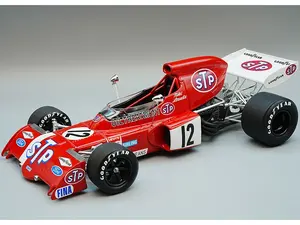 March 721X 12 Niki Lauda Formula One F1 "Belgian GP" (1972) Limited Edition to 125 pieces Worldwide "Mythos Series" 1/18 Model Car by Tecnomodel