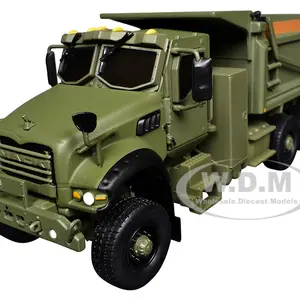 Mack Defense M917A3 Heavy Dump Truck Green 1/50 Diecast Model by First Gear