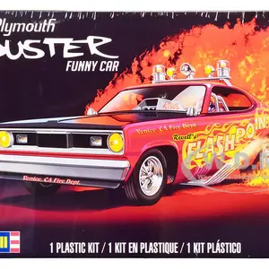 Level 4 Model Kit 1970 Plymouth Duster Funny Car 1/24 Scale Model by Revell