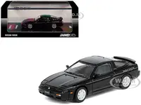 Nissan 180SX RHD (Right Hand Drive) Black 1/64 Diecast Model Car by Inno Models