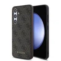 Zadní kryt Guess 4G pro Samsung Galaxy S24 FE, hnědá
