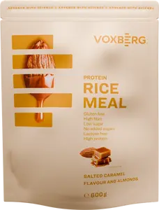 VOXBERG Protein Rice Meal Slaný karamel mandle 600 g