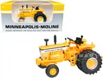 Minneapolis Moline G1000 Vista Tractor with Dual Wheels Yellow 1/64 Diecast Model by SpecCast