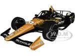 Dallara IndyCar 33 Ed Carpenter "Bitnile" Ed Carpenter Racing "NTT IndyCar Series" (2023) 1/18 Diecast Model Car by Greenlight