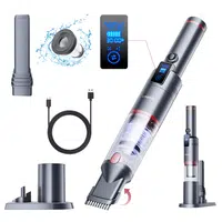 SmartAI H5 Handheld Cordless Vacuum Cleaner 17KPa Suction Power 145W Power 30min Runtime LED Screen