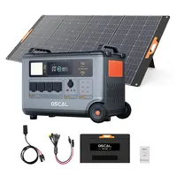 Blackview Oscal PowerMax 6000 3600Wh Rugged Power Station + Blackview Oscal PM400 Pro 400W Foldable Solar Panel