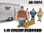 Cousin Budford "Trailer Park" Figure For 118 Scale Diecast Model Cars by American Diorama