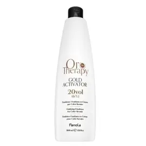 Fanola Oro Therapy 24k Gold Activator Oro Puro vyvíjacia emulzia pre všetky typy vlasov 6% 20 Vol. 1000 ml