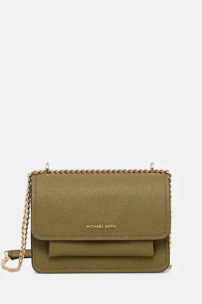 Kožená kabelka MICHAEL Michael Kors