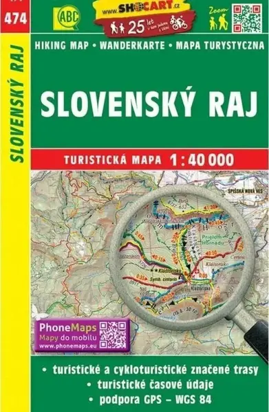 SC 474 Slovenský raj 1:40 000 (Defekt)