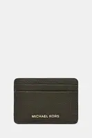 Kožené puzdro na karty MICHAEL Michael Kors