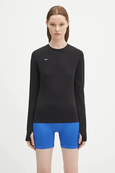 Tričko s dlhým rukávom Pangaia Cotton-Stretch Long-Sleeved Top