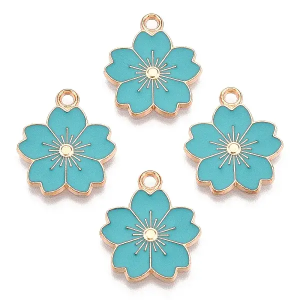 Alloy Enamel Pendants