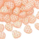 Translucent Resin Waffle Beads