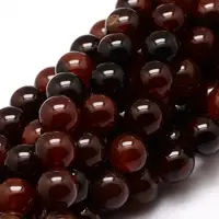 Dyed Natural Agate Round Beads Strands