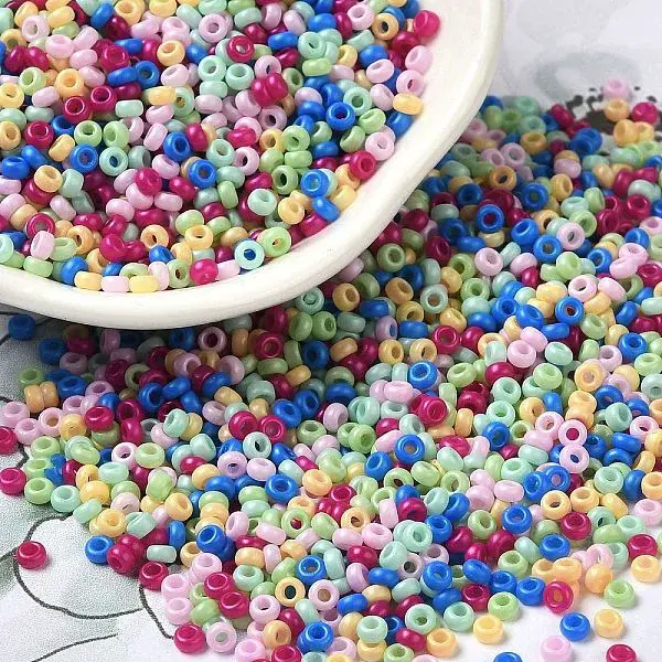 Baking Paint Glass Seed Beads