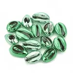 Electroplated Sea Shell Beads