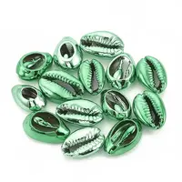 Electroplated Sea Shell Beads