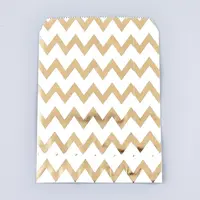 Wave Pattern Eco-Friendly Paper Bags