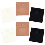 6Pcs 3 Colors Velvet Storage Bag