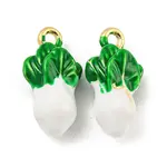 Brass Enamel Pendants