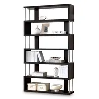 Regál, černá, alis